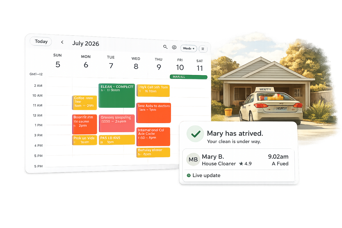 Cleaning. But without the hassle.